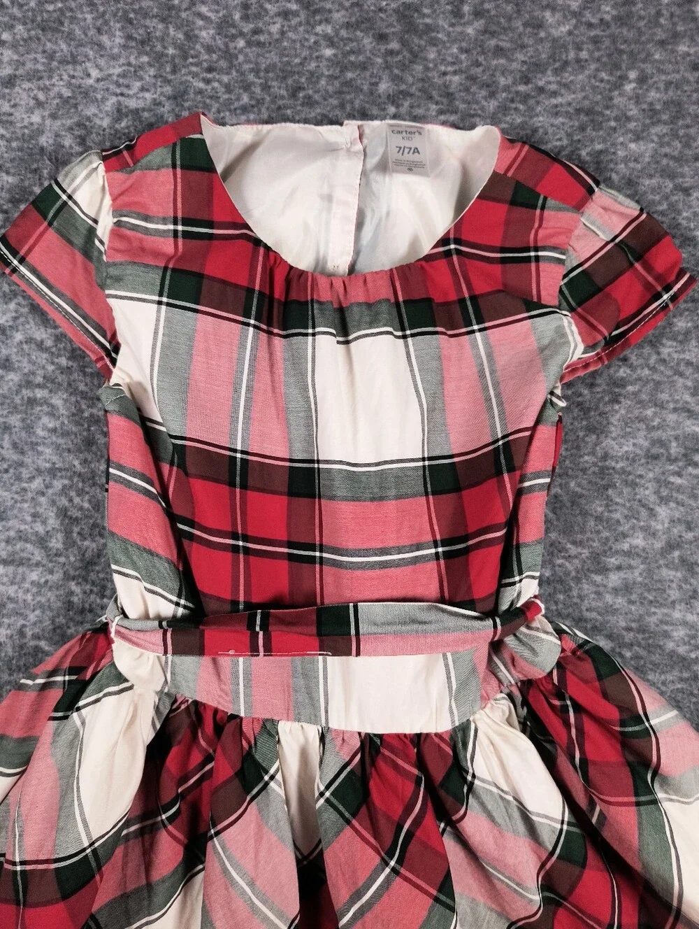 🔥 Bundle 2 For $7🔥 Carter's plaid dress, girl's size 7